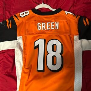 Kids (Large) A.J Green Cincinnati Bengals Jersey.